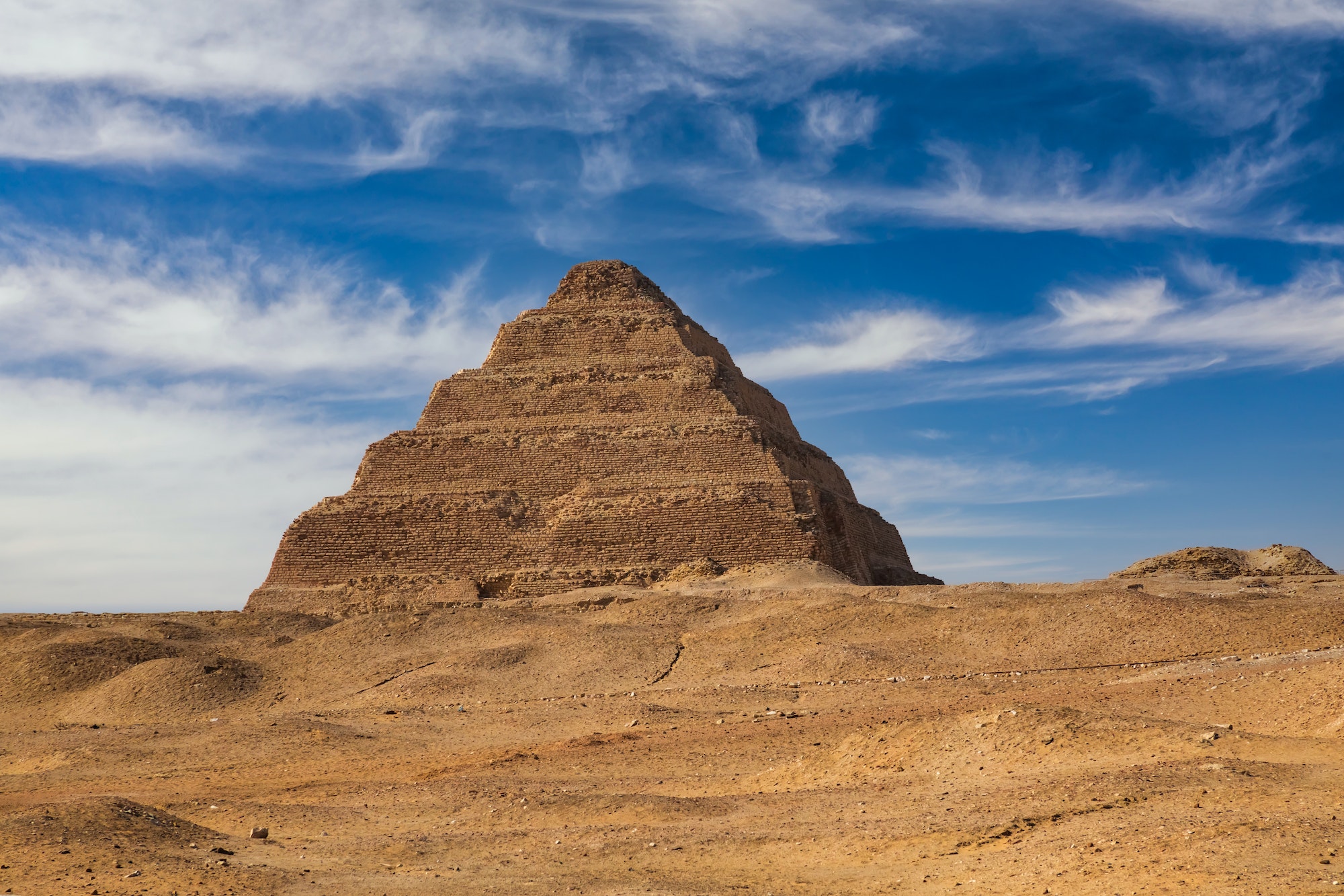 The Step Pyramid Complex of Djoser. Egypt